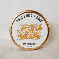 Palo Santo +Sage Candle