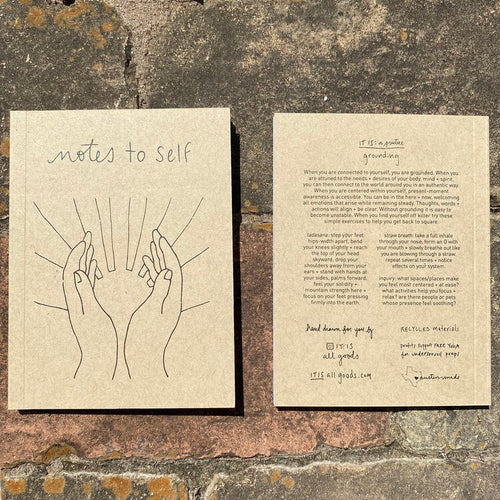 Pocket Journal, Notes to Self - Small World Goods