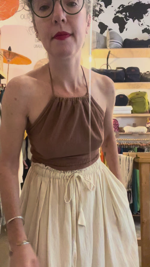 Padmasana Skirt/Dress, cream