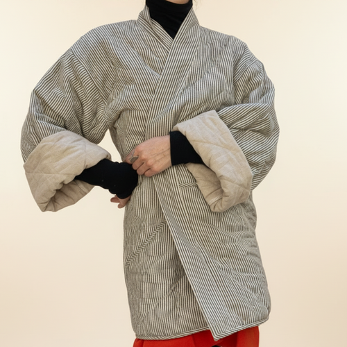 Nabina Quilted Jacket, indigo *botanical dye*