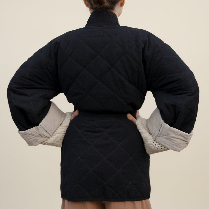 Nabina Quilted Jacket, black