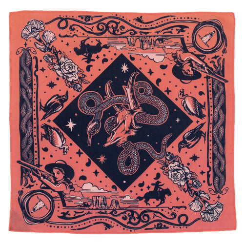 "Rattle & Hiss" Bandana - Small World Goods