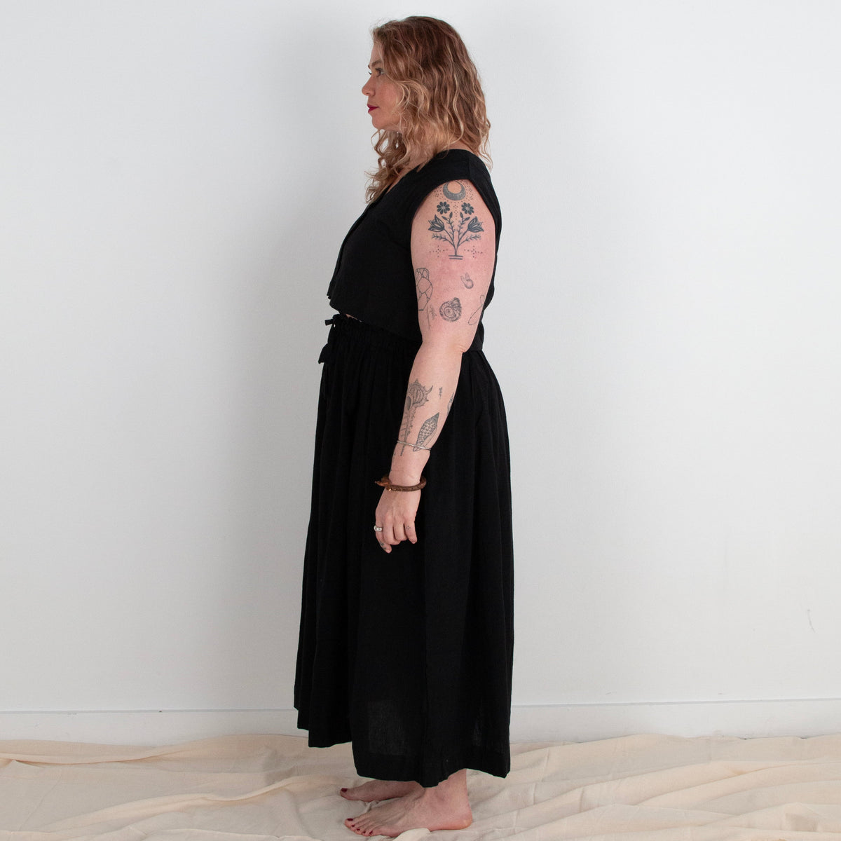 Padmasana Skirt/Dress, black