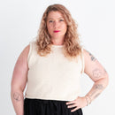 Sleeveless Bidya Sweater, black