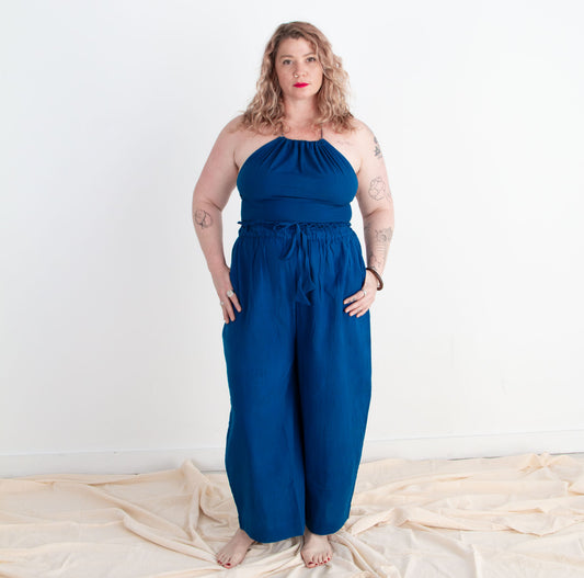 Rabina Trousers, indigo *botanical dye