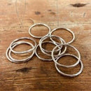 Silver Stacker Rings, Various - Small World Goods