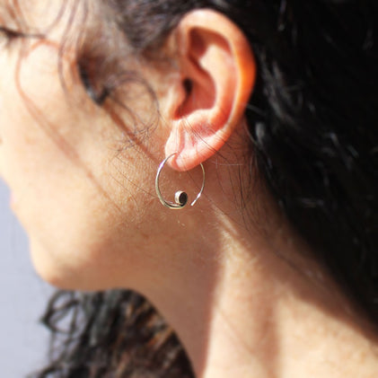 Spiral Cuff Hill Tribe Earrings