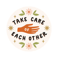 Take Care Die Cut Sticker