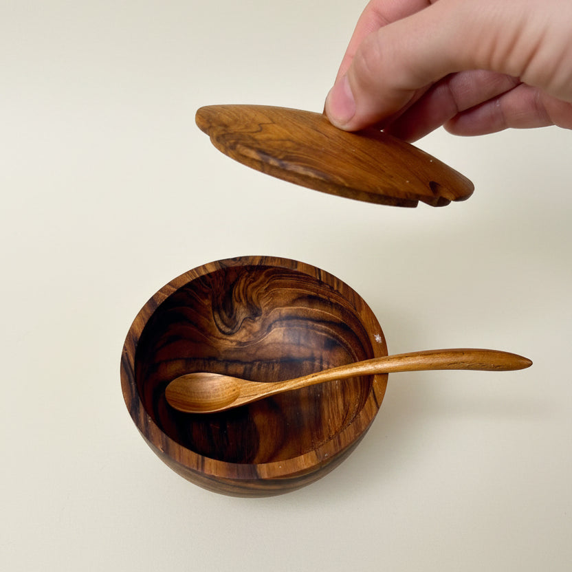 Handmade Teak Pots