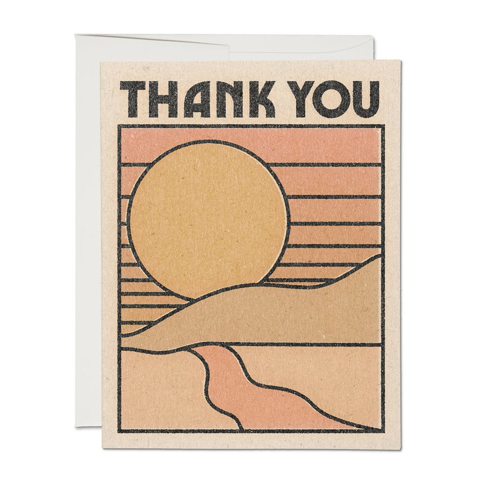 Thank You Sun Card
