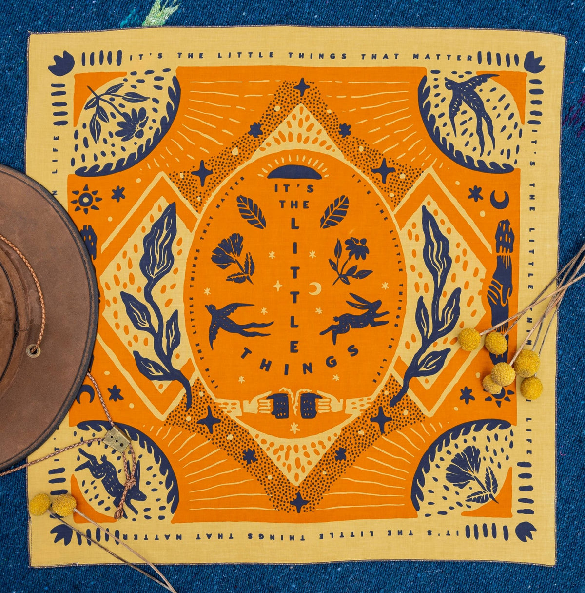 "The Little Things" Bandana, 2 sizes