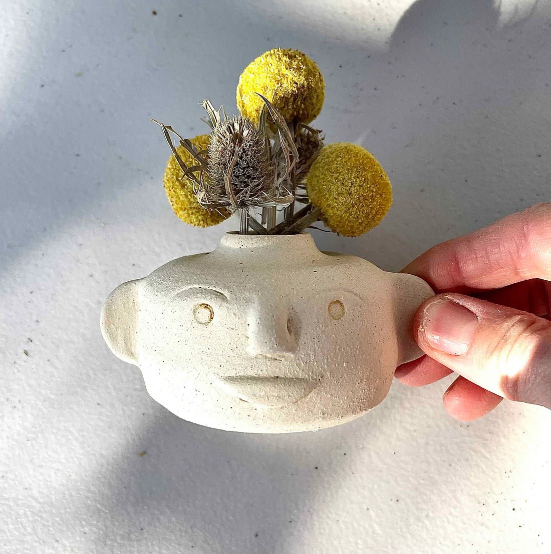Tiny Face Vase