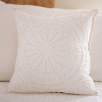 White Applique Pillowcase