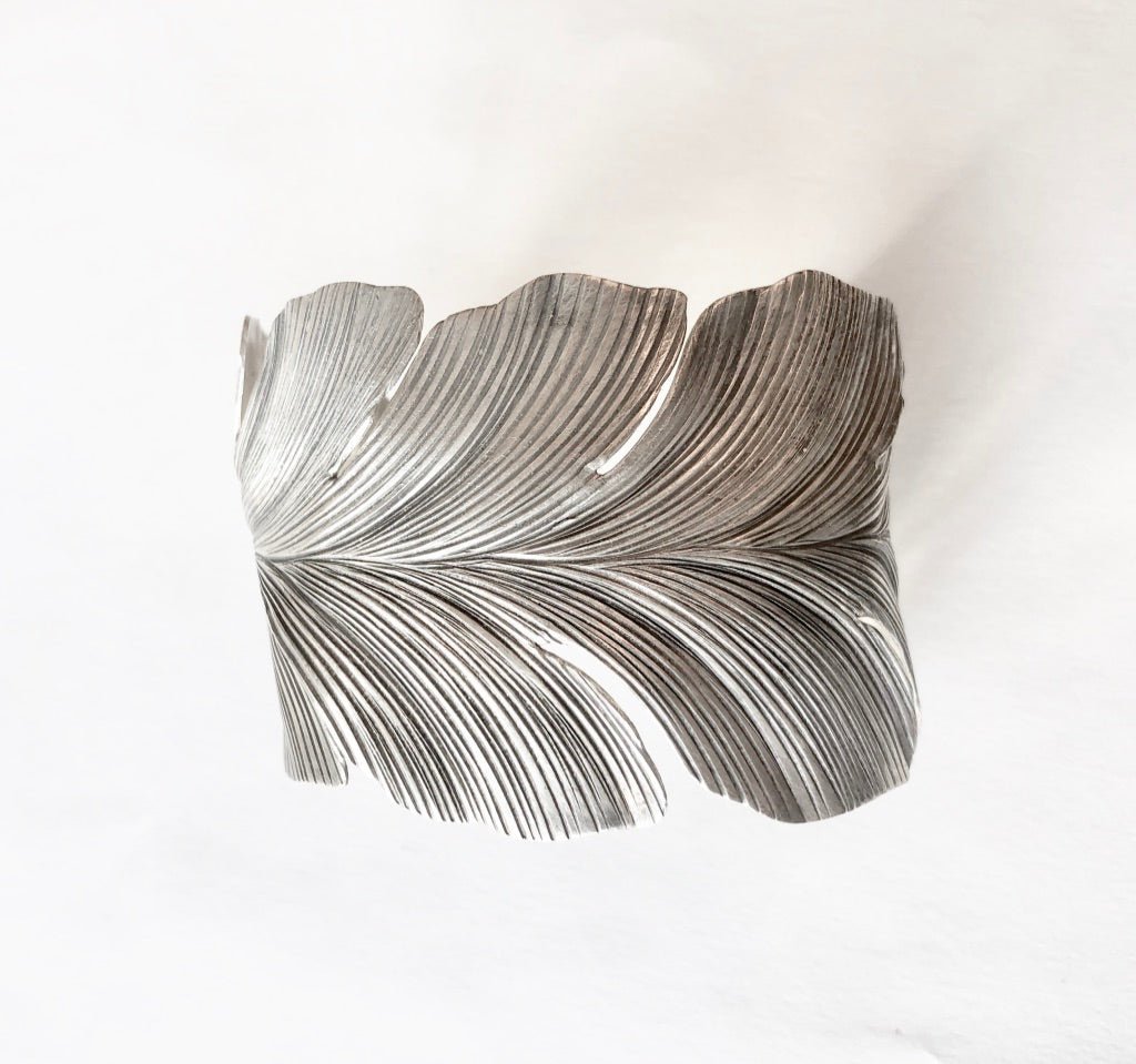 Wide Feather Bracelet - Small World Goods
