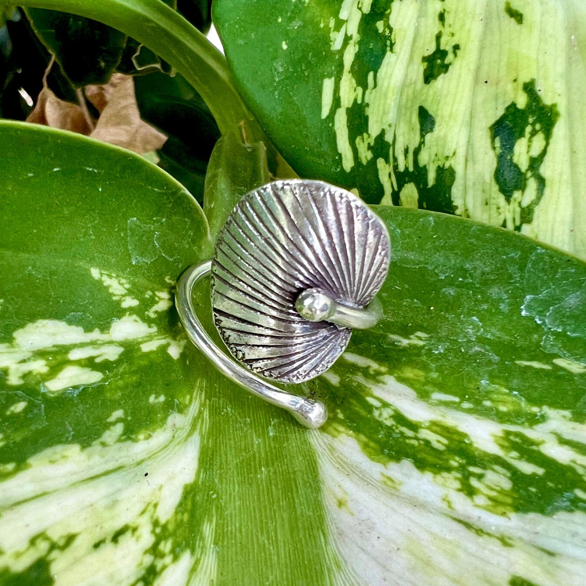 Wrapped Flower Ring