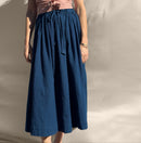 Padmasana Skirt/Dress, indigo *botanical dye