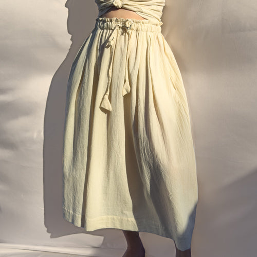 Padmasana Skirt/Dress, cream